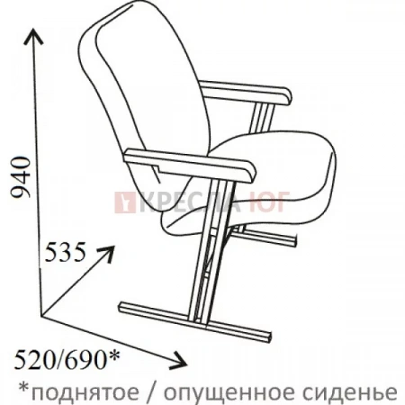 Кресло Студент Микс Кресло Студент Микс
