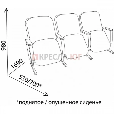 Кресло Форвард new 3М