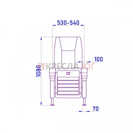 Кресло Нева Люкс
