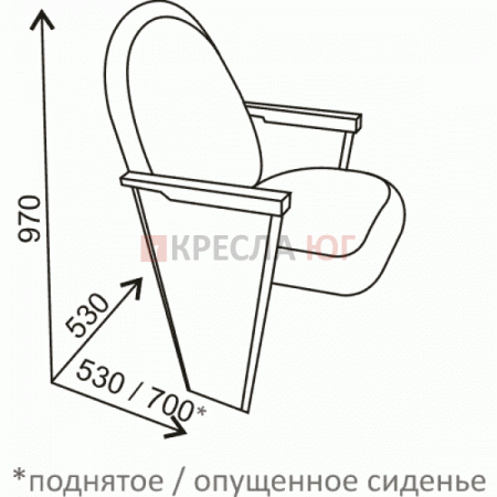 Кресло Театр бук