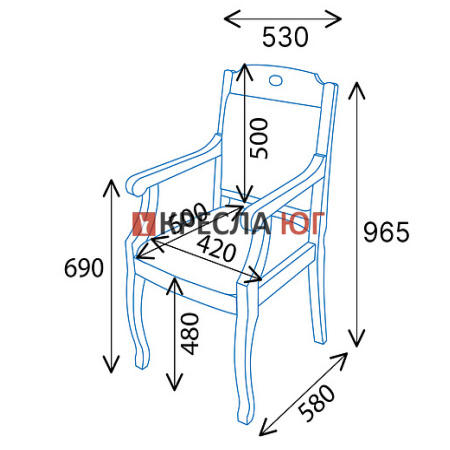 Кресло Мока